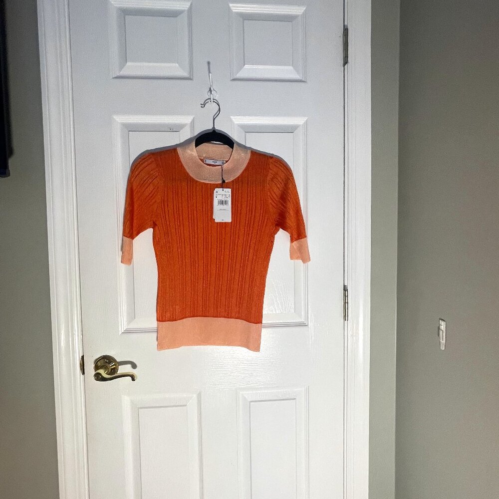 Mango ribbed shirt (MNG Suit line)